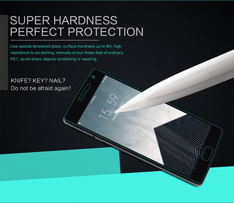 Защитное стекло NILLKIN для Oneplus 2 (Oneplus Two OnePlus2 A2001) (индекс H)