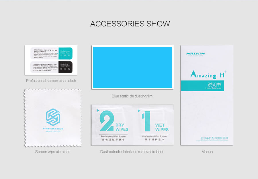 Защитное стекло NILLKIN для Oneplus 2 (Oneplus Two OnePlus2 A2001) (индекс H+ Pro)