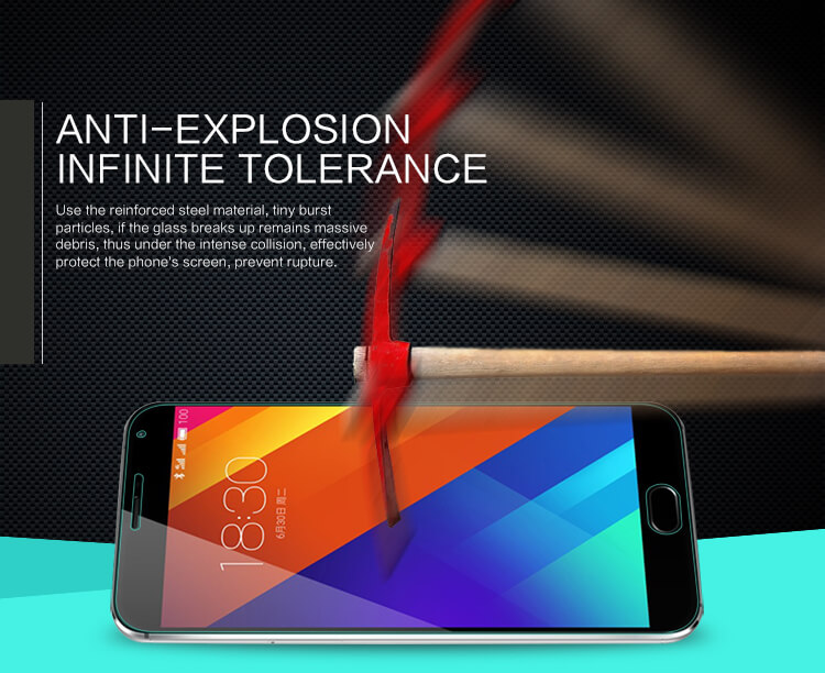 Защитное стекло NILLKIN для Meizu MX5 (M575M M575U) (индекс H+)