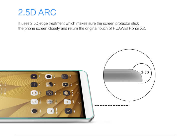 Защитное стекло NILLKIN для Huawei Honor X1 / X2 (индекс PE+)