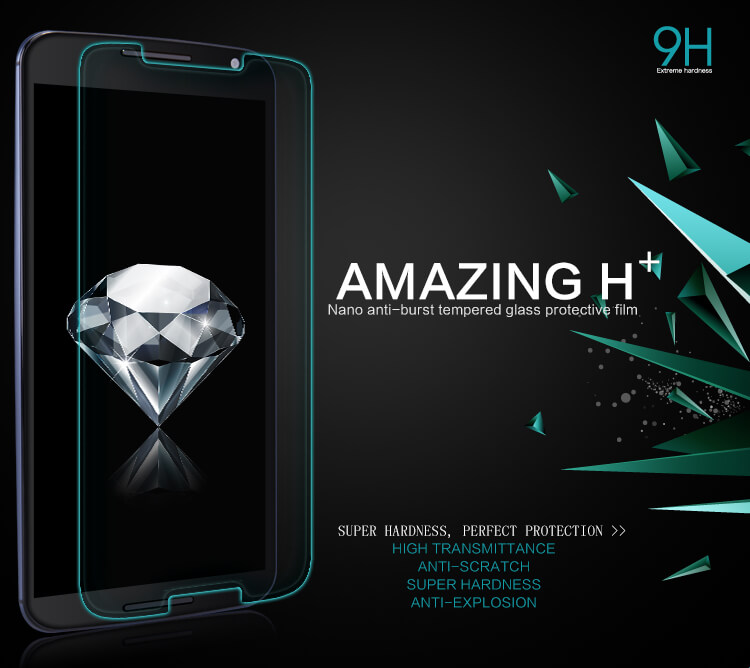 Защитное стекло NILLKIN для Motorola Google Nexus 6 (Moto XT1100 XT1103) (индекс H+)