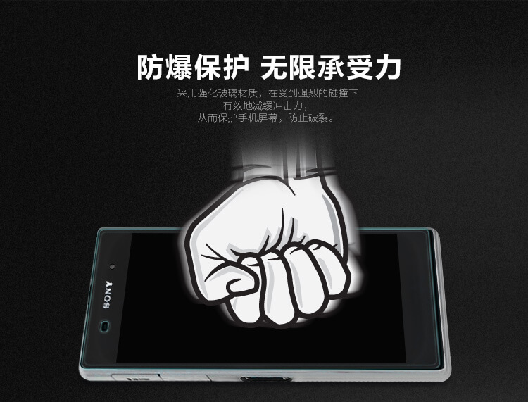 Защитное стекло Nillkin для Sony Xperia Z1 (L39H) (индекс H+)