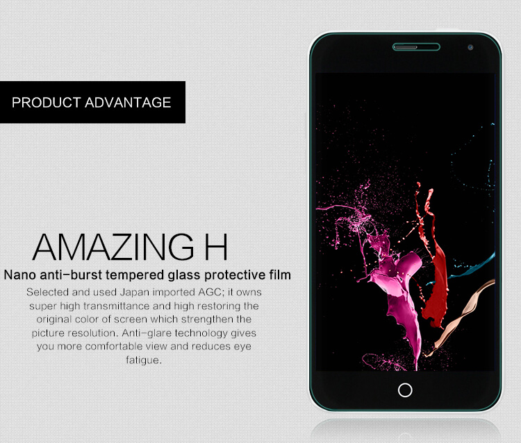 Защитное стекло NILLKIN для Meizu M1 (Blue Charm) Meizu Meilan M1 (индекс H)