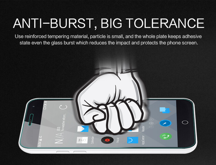 Защитное стекло NILLKIN для Meizu M1 (Blue Charm) Meizu Meilan M1 (индекс H)