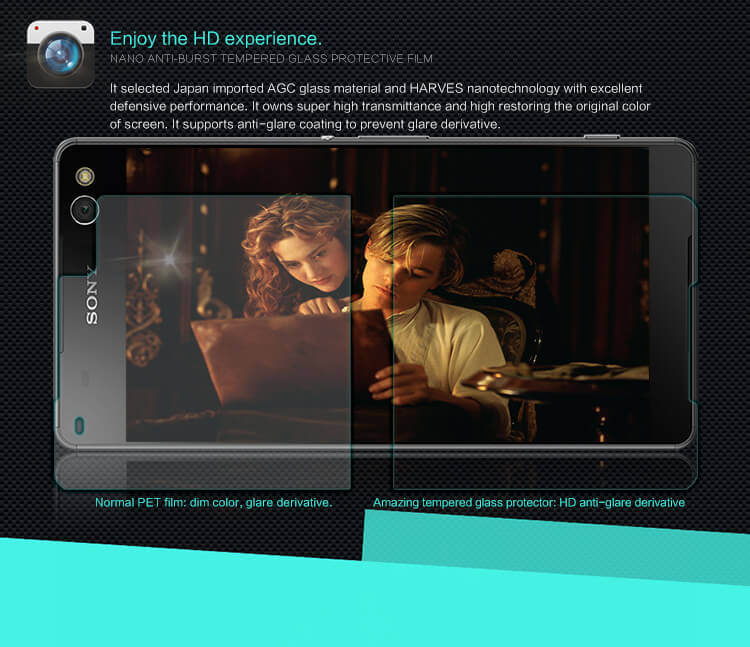 Защитное стекло NILLKIN для Sony Xperia C5 Ultra/E5553/E5506/Xperia T4 Ultra (6.0inch) (E5553 E5506 Xperia T4 Ultra) (индекс H)