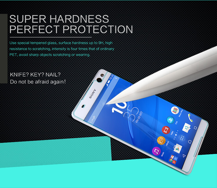 Защитное стекло NILLKIN для Sony Xperia C5 Ultra/E5553/E5506/Xperia T4 Ultra (6.0inch) (E5553 E5506 Xperia T4 Ultra) (индекс H)