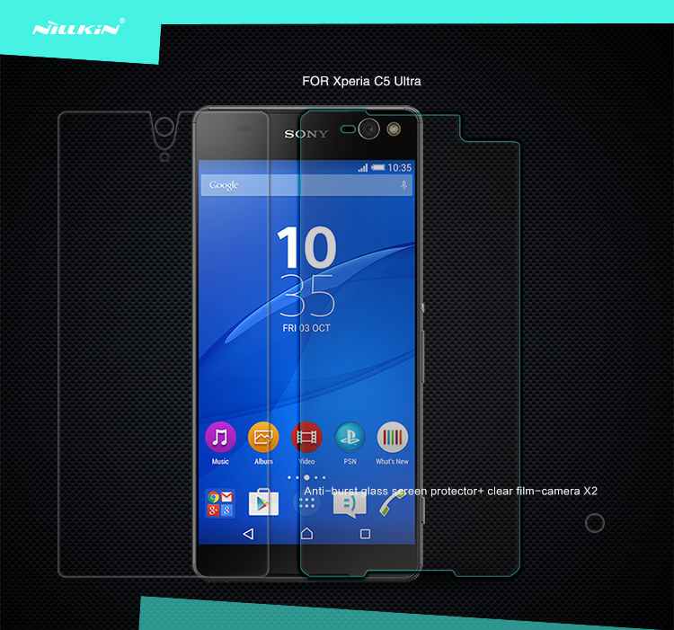 Защитное стекло NILLKIN для Sony Xperia C5 Ultra/E5553/E5506/Xperia T4 Ultra (6.0inch) (E5553 E5506 Xperia T4 Ultra) (индекс H+)