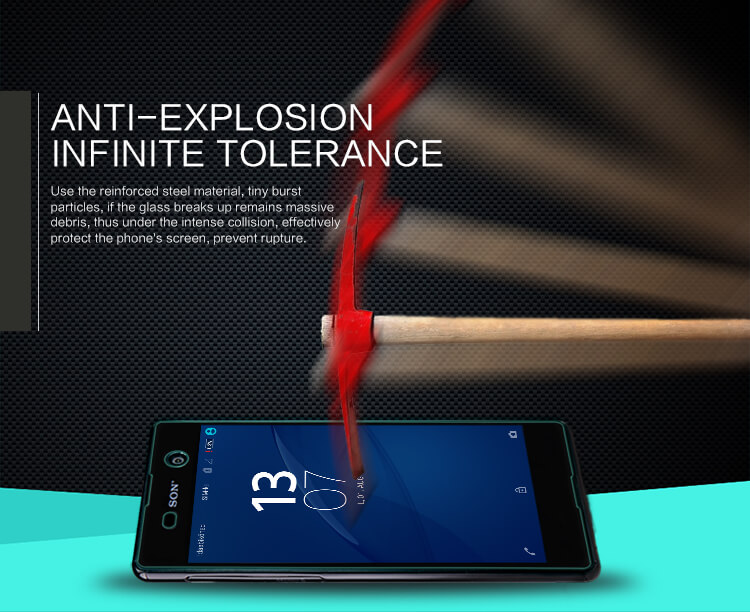 Защитное стекло NILLKIN для Sony Xperia M5 (Dual E5603 E5606 E5653) (индекс H)
