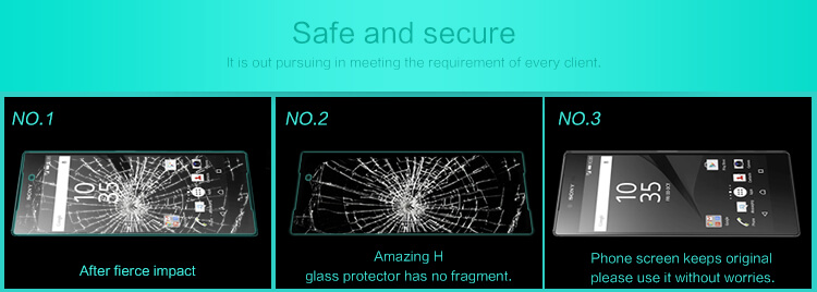 Защитное стекло NILLKIN для Sony Xperia Z5 Premium (Xperia Z5 Plus) (индекс H)