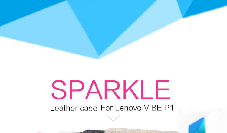 Чехол-книжка NILLKIN для Lenovo Vibe P1 (серия Sparkle)