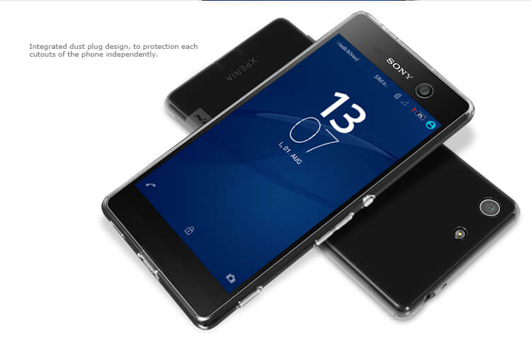 Силиконовый чехол NILLKIN для Sony Xperia M5 (Dual E5603 E5606 E5653) (серия Nature)