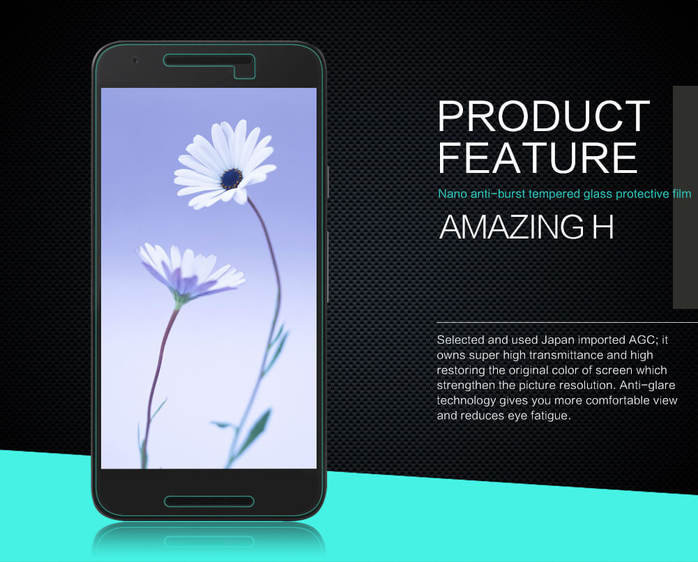 Защитное стекло NILLKIN для LG Nexus 5X (Google Nexus 8 LG Angler H79) (индекс H)