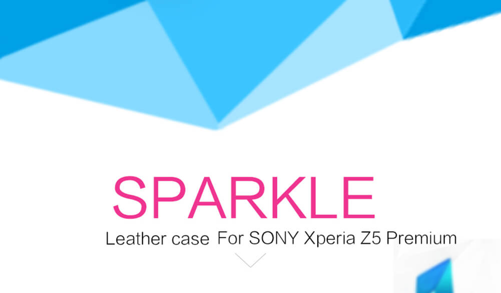 Чехол-книжка NILLKIN для Sony Xperia Z5 Premium (Xperia Z5 Plus) (серия Sparkle)