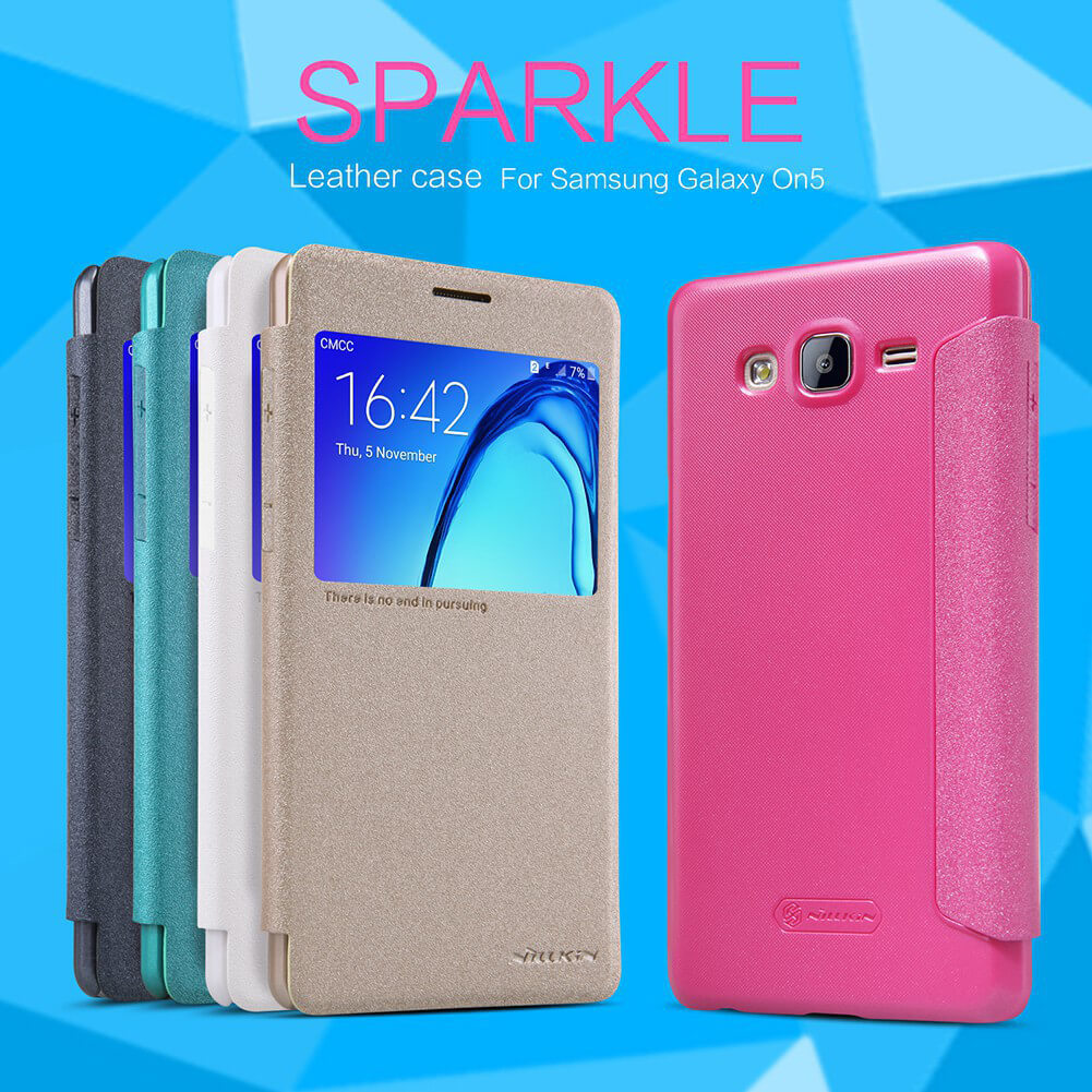 Чехол-книжка NILLKIN для Samsung Galaxy On5 (O5 G5500 G550) (серия Sparkle)