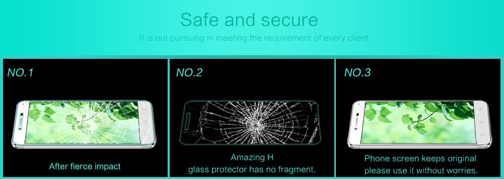 Защитное стекло NILLKIN для Lenovo Lemon 3 (индекс H)