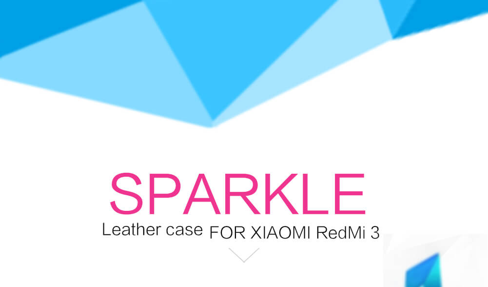 Чехол-книжка NILLKIN для Xiaomi Redmi 3 (серия Sparkle)