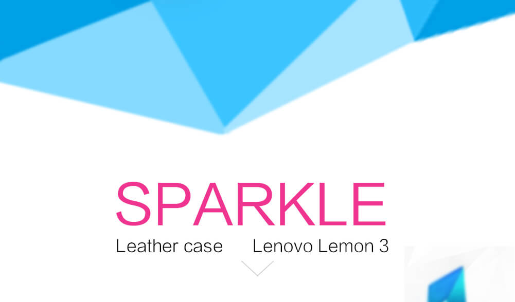 Чехол-книжка NILLKIN для Lenovo Lemon 3 (серия Sparkle)