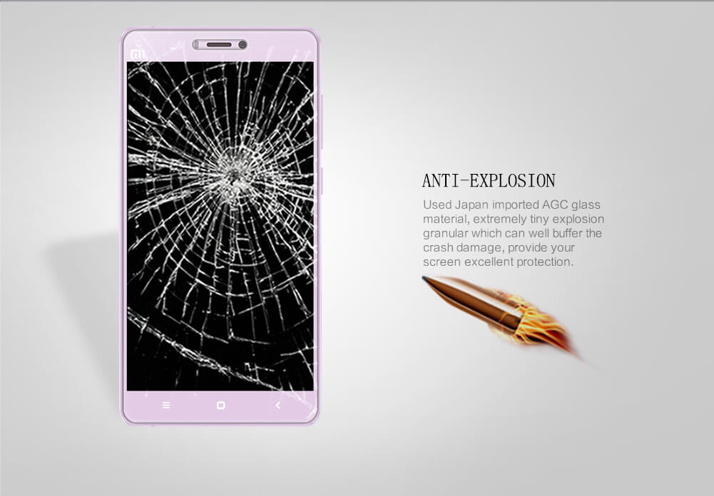 Защитное стекло NILLKIN для Xiaomi Mi4S (индекс H+ Pro)