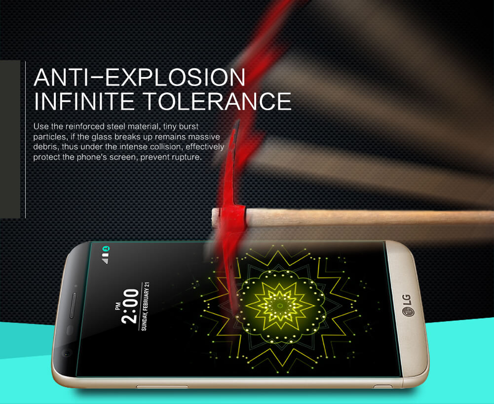 Защитное стекло NILLKIN для LG G5/LG H830 (5.3) (индекс H)