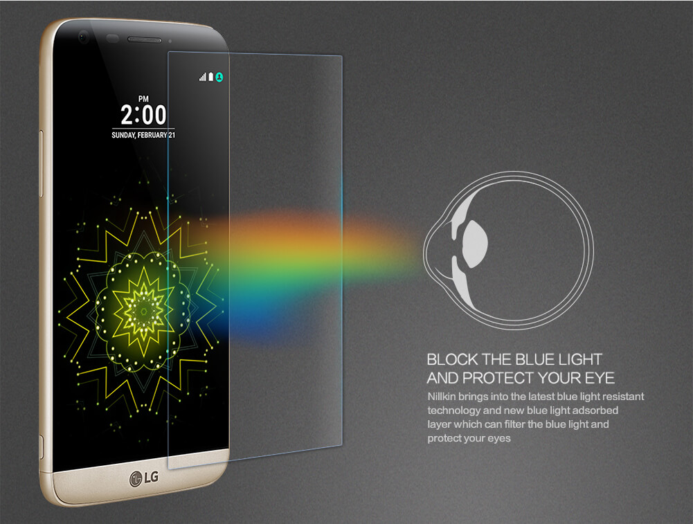 Защитное стекло NILLKIN для LG G5/LG H830 (5.3) (индекс PE+)