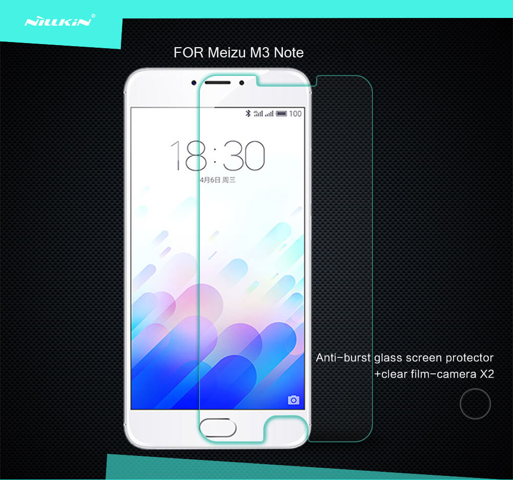 Защитное стекло NILLKIN для Meizu M3 Note/Meilan note3 (5.5)