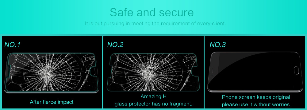 Защитное стекло NILLKIN для Meizu M3 Note/Meilan note3 (5.5)