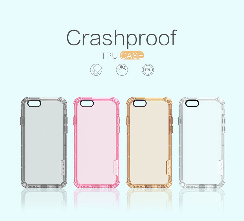 Силиконовый чехол NILLKIN для Apple iPhone 6 / 6S (серия Crashproof)