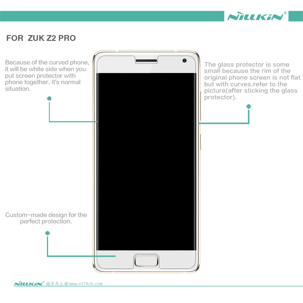 Защитное стекло NILLKIN для Lenovo ZUK Z2 PRO/z2121 (5.2inch) (индекс H+ Pro)