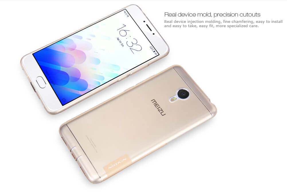 Силиконовый чехол NILLKIN для Meizu M3 Note/Meilan note3 (5.5) (серия Nature)