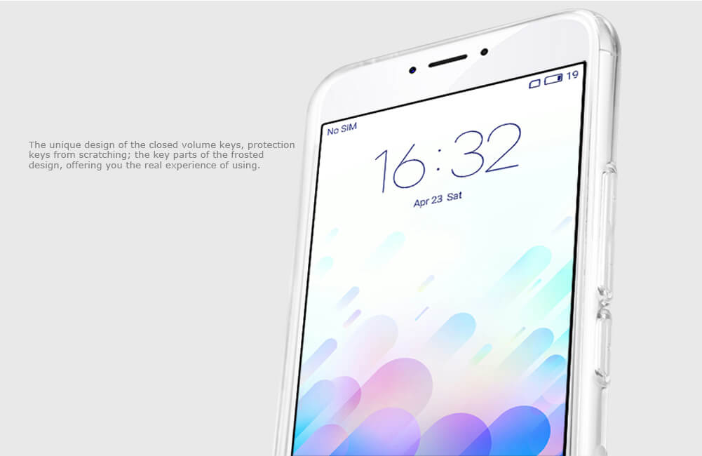 Силиконовый чехол NILLKIN для Meizu M3 Note/Meilan note3 (5.5) (серия Nature)