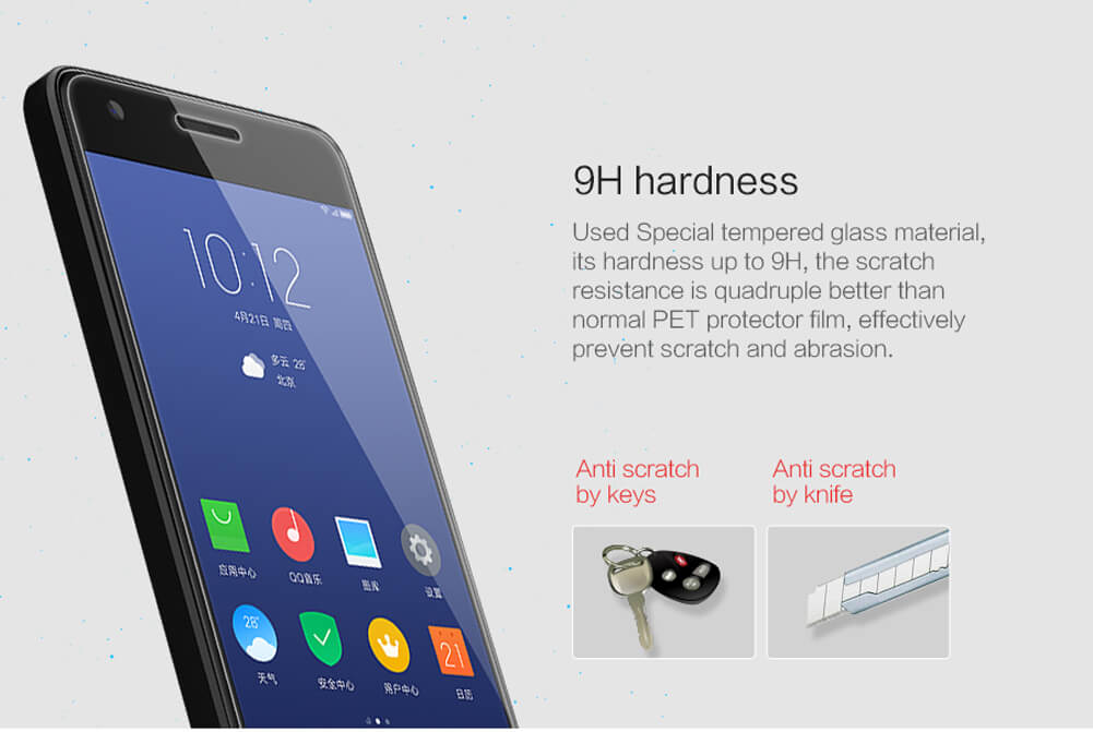 Защитное стекло NILLKIN для ZUK Z2 (индекс H+ Pro)