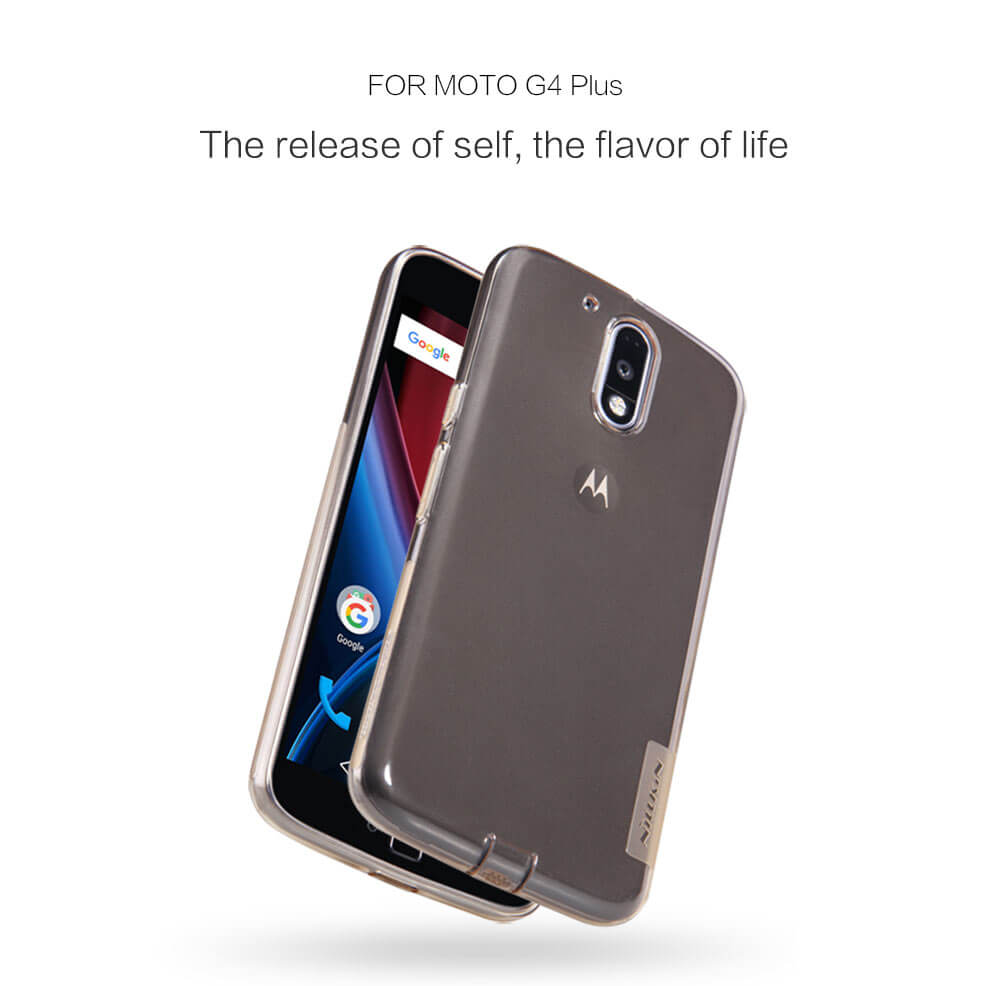 Силиконовый чехол NILLKIN для Motorola Moto G4 Plus (серия Nature)