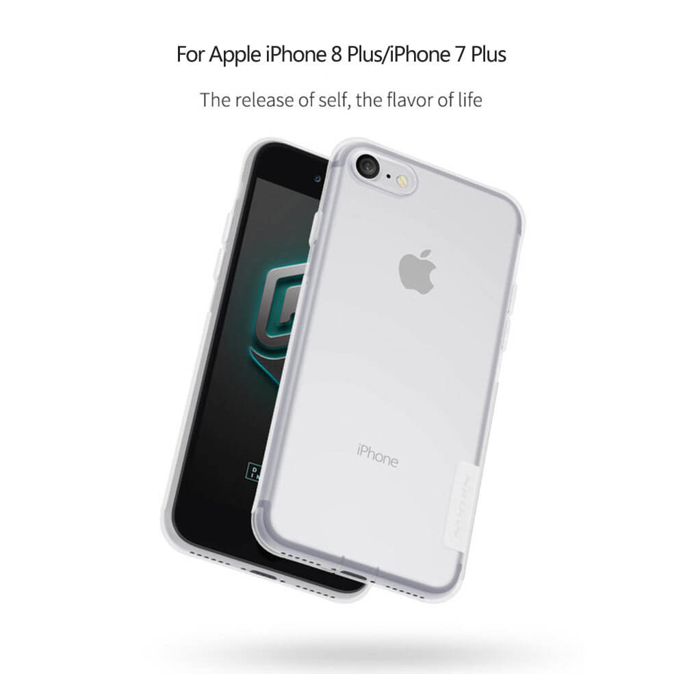 Силиконовый чехол NILLKIN для Apple iPhone 8 Plus / iPhone 7 Plus (серия Nature)
