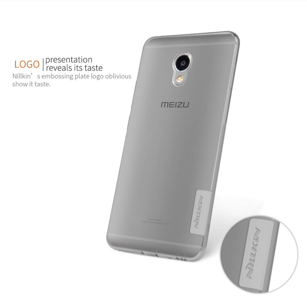 Силиконовый чехол NILLKIN для Meizu M3E (серия Nature)