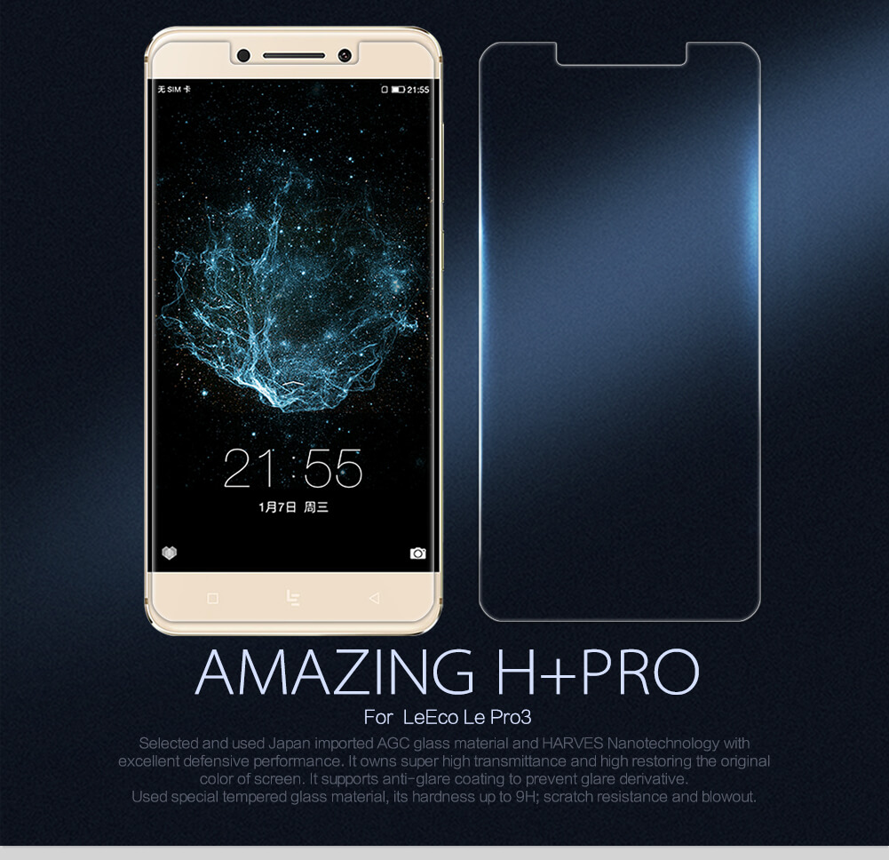 Защитное стекло NILLKIN для LeTV Le Pro3 (индекс H+ Pro)