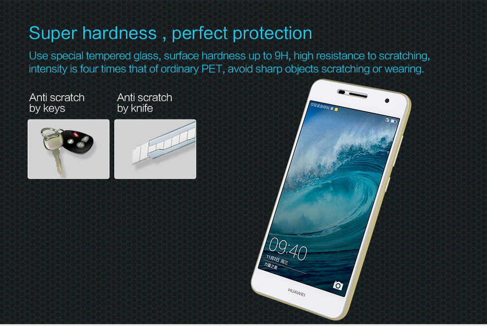 Защитное стекло NILLKIN для Huawei Enjoy 6 (индекс H)