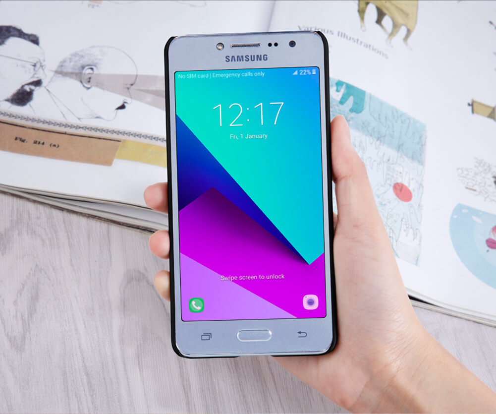 Чехол-крышка NILLKIN для Samsung Galaxy J2 Prime (серия Frosted)