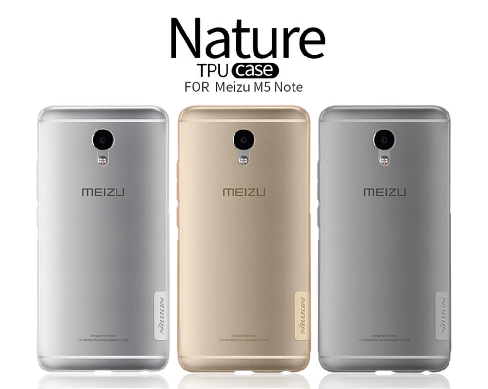 Силиконовый чехол NILLKIN для Meizu M5 Note (серия Nature)