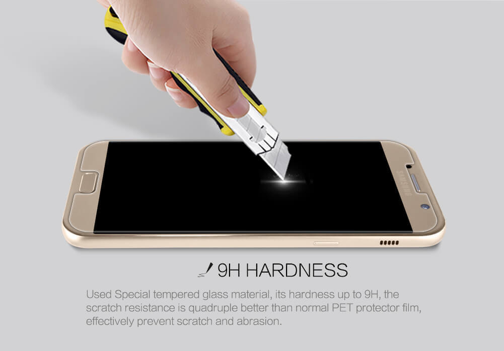 Защитное стекло NILLKIN для Samsung Galaxy A7 (2017) (индекс H+ Pro)