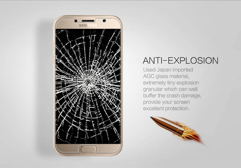 Защитное стекло NILLKIN для Samsung Galaxy A5 (2017) (индекс H+ Pro)