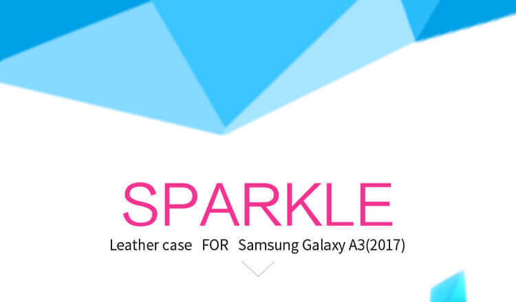 Чехол-книжка NILLKIN для Samsung Galaxy A3 (2017) (серия Sparkle)