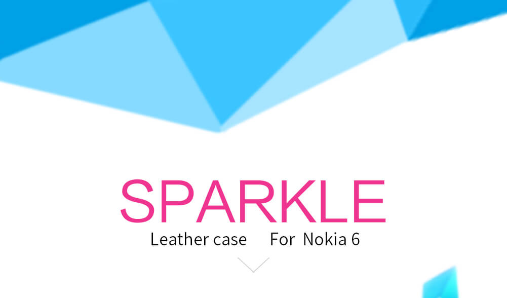 Чехол-книжка NILLKIN для Nokia 6 (серия Sparkle)