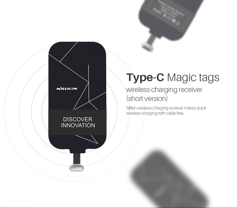 Адаптер NILLKIN Magic Tags TYPE-C Wireless Charging Receiver (Short version)
