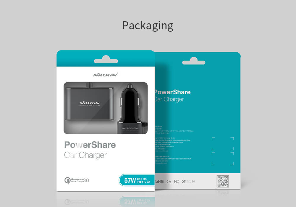 Зарядное устройство NILLKIN PowerShare Car Charger