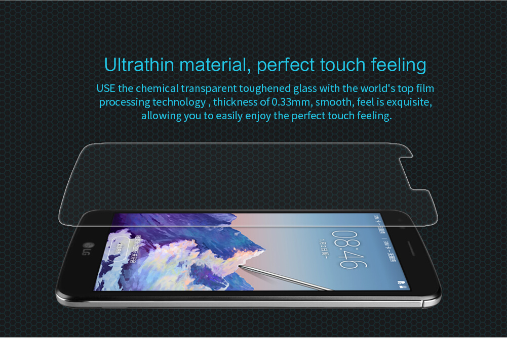 Защитное стекло NILLKIN для LG Stylus 3 (M400DK) (индекс H)