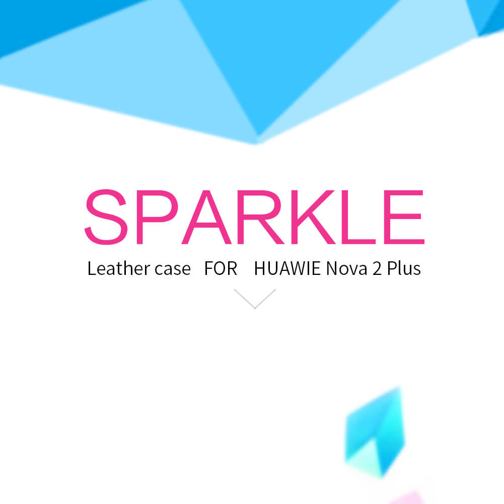 Чехол-книжка NILLKIN для Huawei Nova 2 Plus (серия Sparkle)