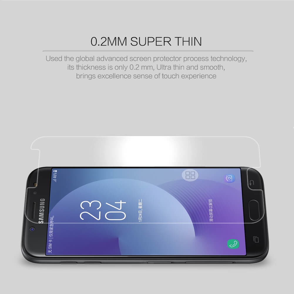 Защитное стекло NILLKIN для Samsung Galaxy J7 (2017) (индекс H+ Pro)