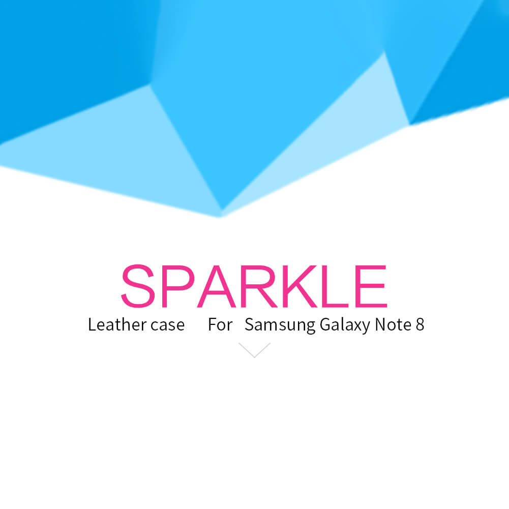 Чехол-книжка NILLKIN для Samsung Galaxy Note 8 (серия Sparkle)