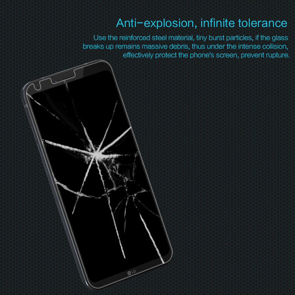 Защитное стекло NILLKIN для LG Q6 (индекс H)