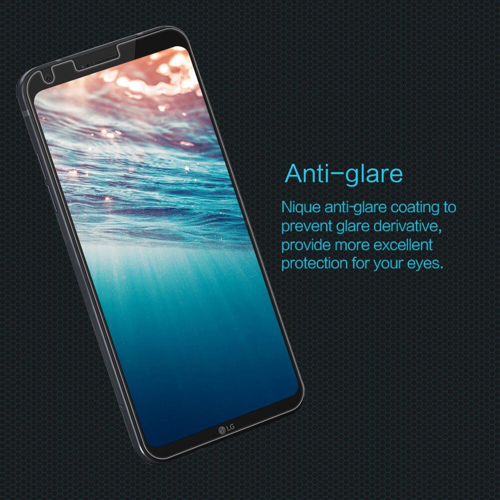 Защитное стекло NILLKIN для LG Q6 (индекс H)